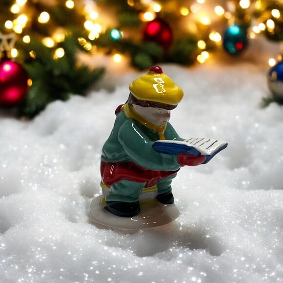 Dept 56 Check Out The Bookmobile - Child - Snow Village Loose Figurine 1993 - Picture 1 of 6